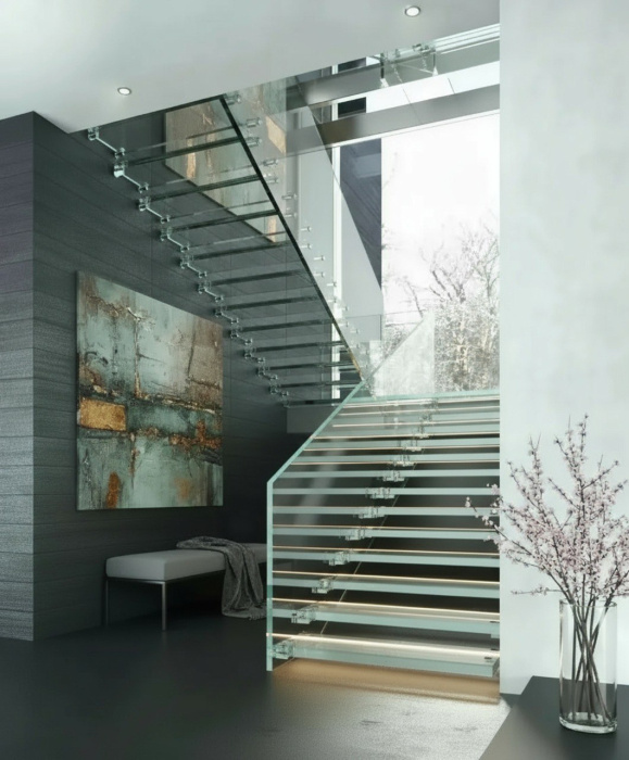 Стеклянные лестницы